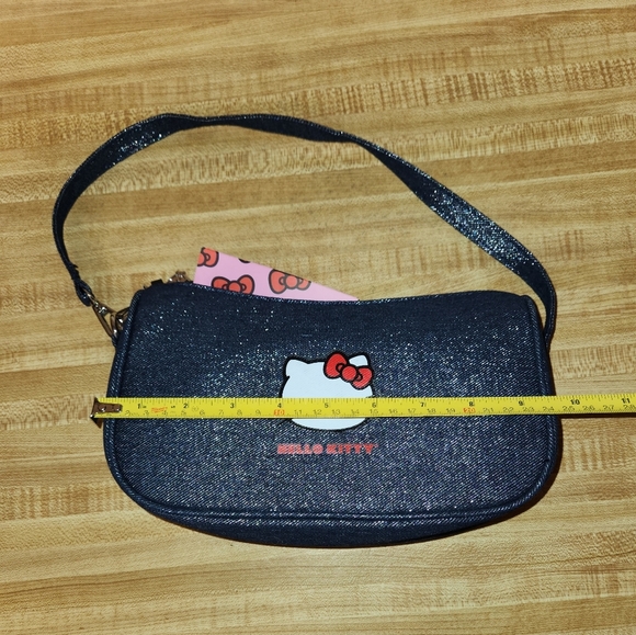 Sanrio HELLO KITTY x Shein Baguette Denim Purse - Picture 3 of 5